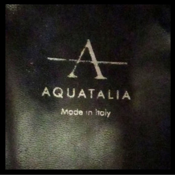 Aquatalia Suede Zip Ankle Boots Green - Picture 5 of 7